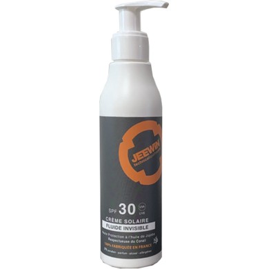 Jeewin Cr&egrave;me Solaire SPF 30 Pompe 200ml