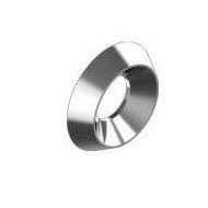Rondelle cuvette 8mm pleine inox piece