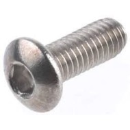VIS SIX PANS tete bomb&eacute;e 8mm x 25mm inox