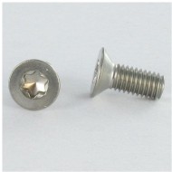 Vis inox &agrave; t&ecirc;te cylindrique large &agrave; empreinte Torx T30 M6 mm