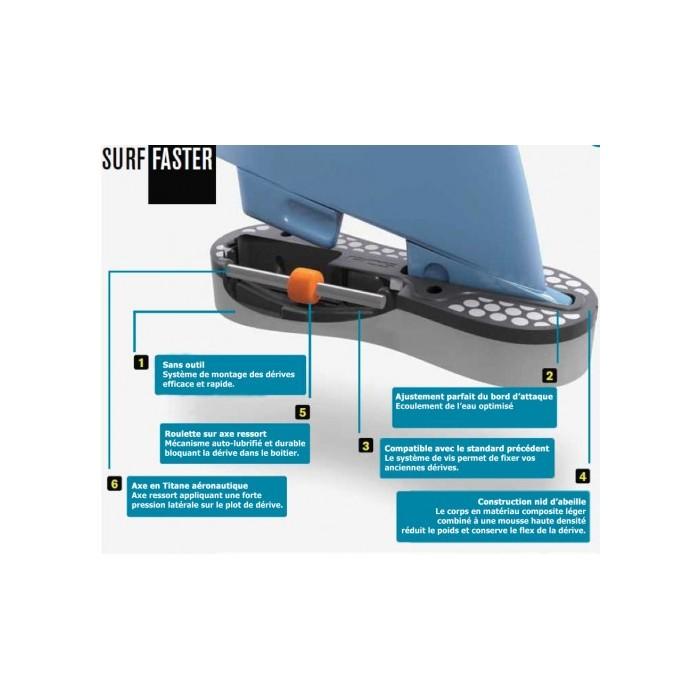 FCS II Black Side Plug Set 9&deg;