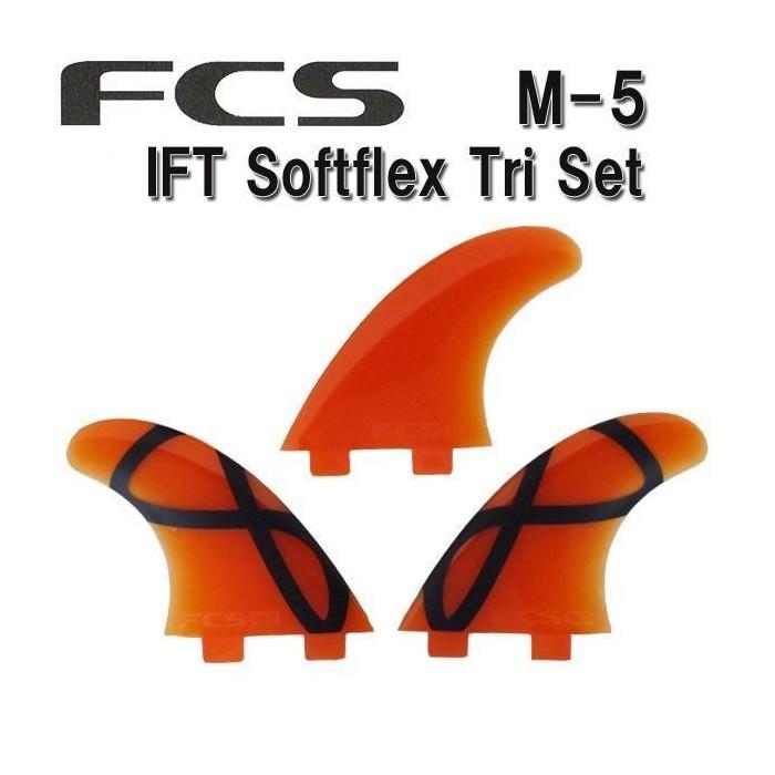 FCS M5 Tri Fin Set softflex