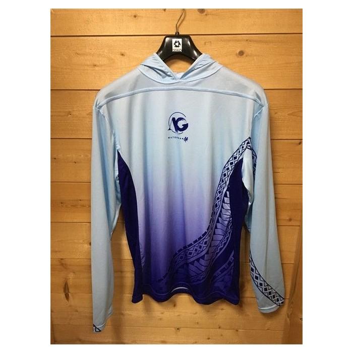 WatermanLife Lycra capuche Manches longues