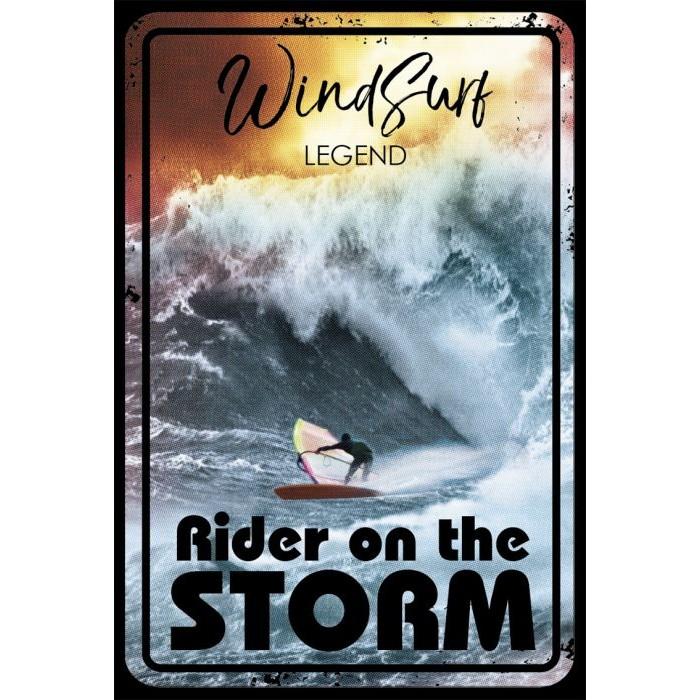 Plaque M&eacute;tal Windsurf Legend