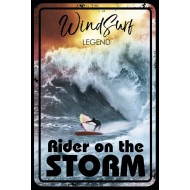 Plaque M&eacute;tal Windsurf Legend