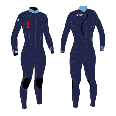 OCEANSTEP Steamer dual zip 4/3 Femme 2022