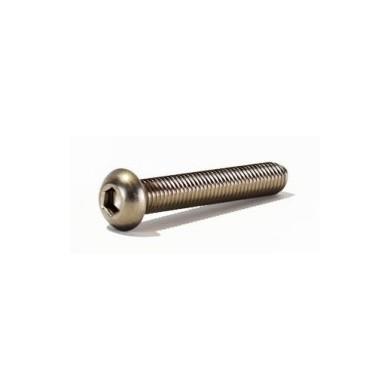 Clinique vis M8 Tete cylindrique bomb&eacute;e Inox BTR