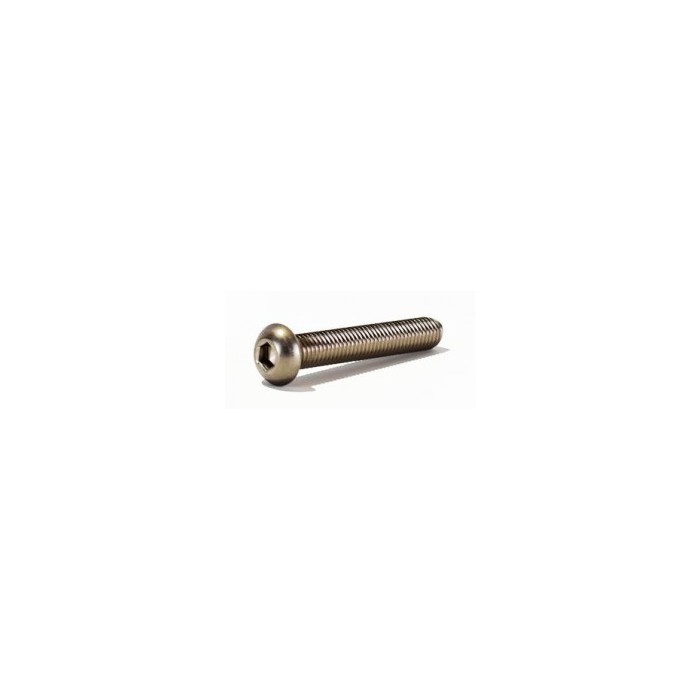 Clinique vis M8 Tete cylindrique bomb&eacute;e Inox BTR
