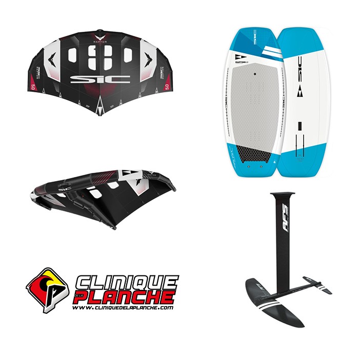 Pack SIC Raptor Epoxy Carbon + Foil AFS | Clinique de la planche | 4 477,27&nbsp;&euro;
