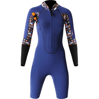 OCEAN STEP Shorty Optimizer Dual Zip Femme 4/3mm 2024