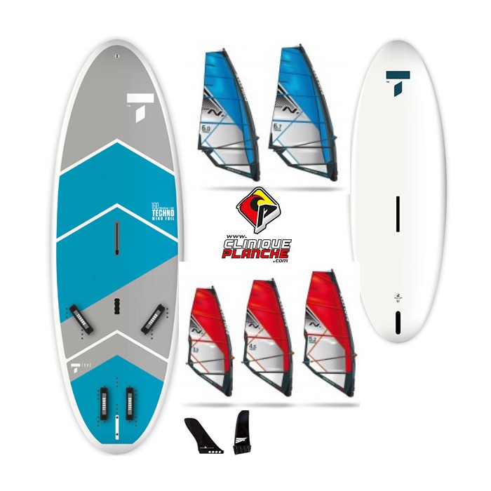 PACK TAHE Techno Wind Foil 160 + Gr&eacute;ement Nautix