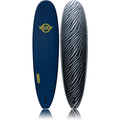 ALDER Surfworx Banshee Mini Mal 86 Litres Bleu Marine 8'0" 22" - Occasion