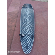 ALDER Surfworx Banshee Mini Mal 86 Litres Bleu Marine 8'0" 22" - Occasion