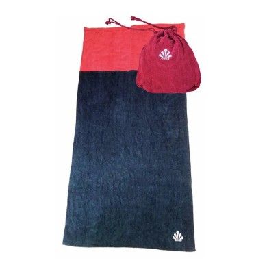 SAINT JACQUES beach towel with integrated bag