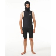 RIPCURL Veste de surf enfant Polypro &agrave; capuche Flashbomb