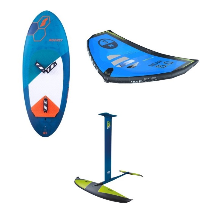 PACK Freeride TABOU Rocket Wing MTE + NORTH Nova + Tahe Aquilon