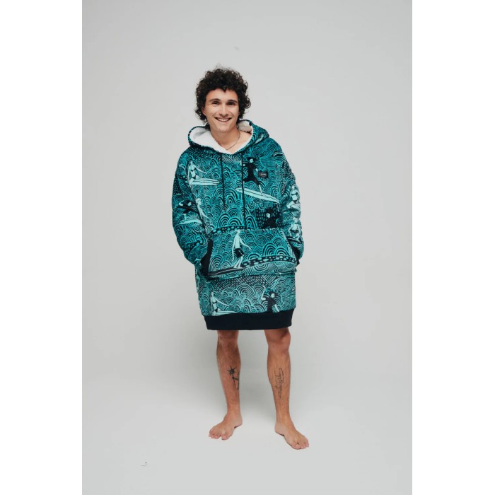 ALL-IN Poncho Plaid
