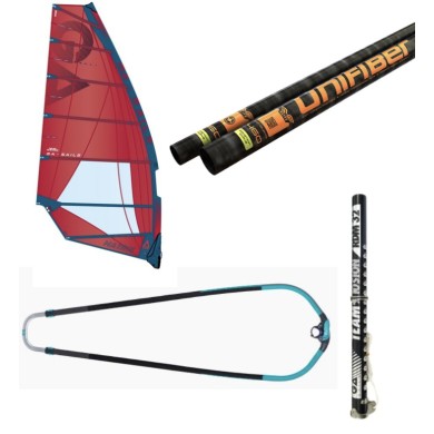 PACK GAASTRA Matrix + DUOTONE Silver + UNIFIBER Elite C100 + GA Extension Alu